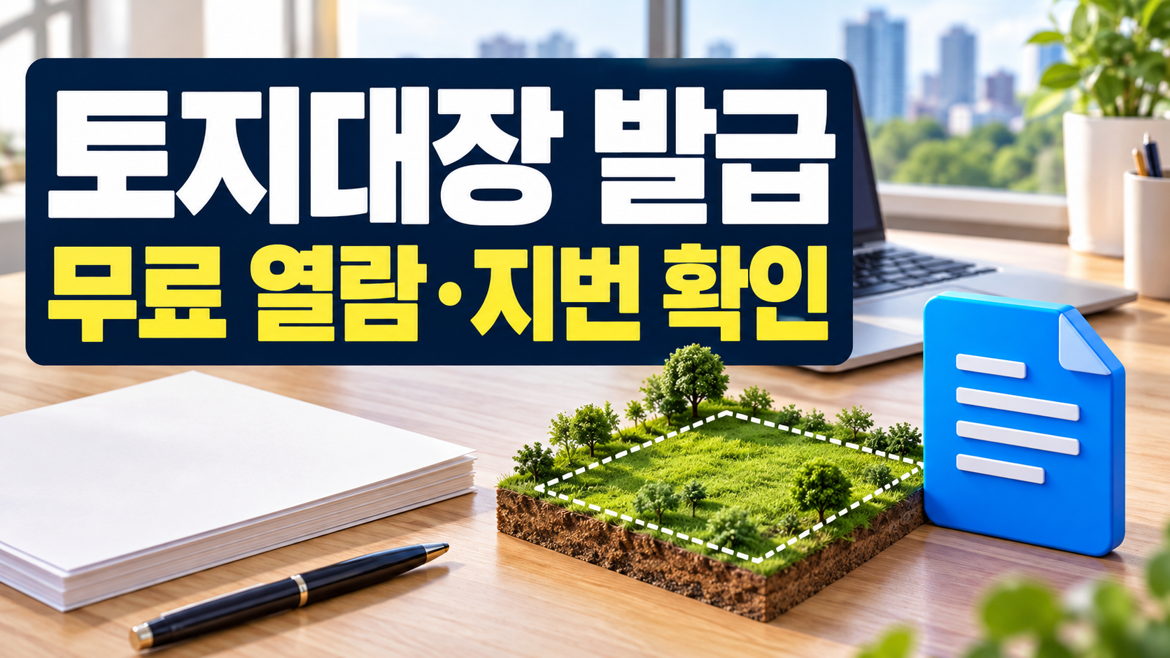 토지대장 발급 무료 열람·지번 확인