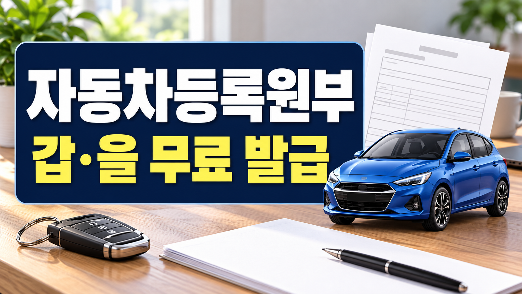 자동차등록원부 갑·을 무료 발급